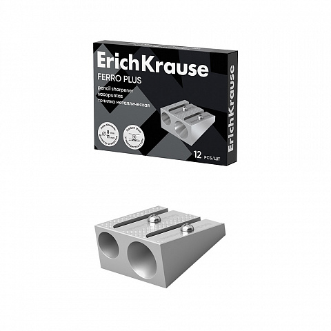 [080062] SACAPUNTAS ERICHKRAUSE FERRO METÁLICO 2 ORIFICIOS