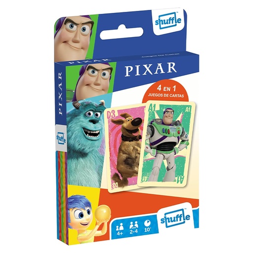 [749558] BARAJA INFANTIL PIXAR CLASSIC (JUEGO DE CARTAS PARA NIÑOS)