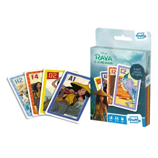 [722492] BARAJA INFANTIL RAYA (JUEGO DE CARTAS PARA NIÑOS)