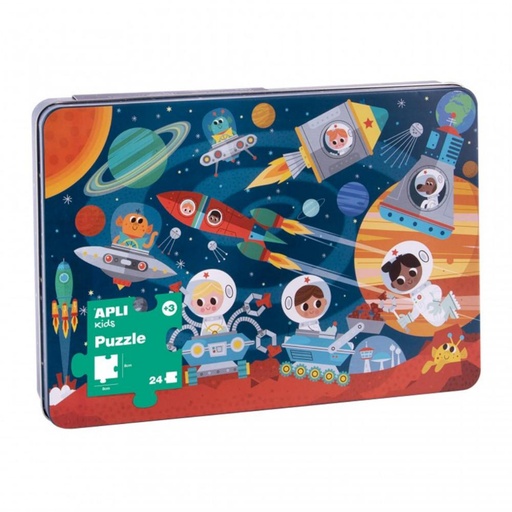 [710441] JUEGO APLI PUZLE ESPACIO – 24 PIEZAS