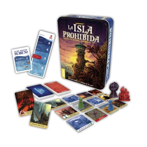 [862990] JUEGO DE MESA COOPERATIVO – LA ISLA PROHIBIDA – DEVIR (8436017220285)