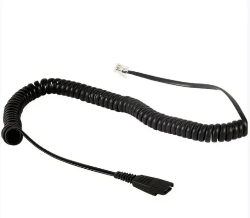 [70009] CABLE U10P 32145-01 CONEXIÓN RIZADO PLANTRONICS CON QUICK DISCONNECT