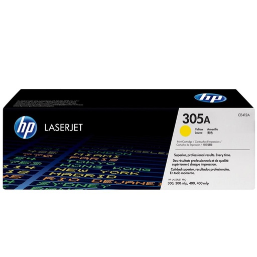 [166316] HP COLOR LASERJET PRO 300/400 TONER AMARILLO 305A
