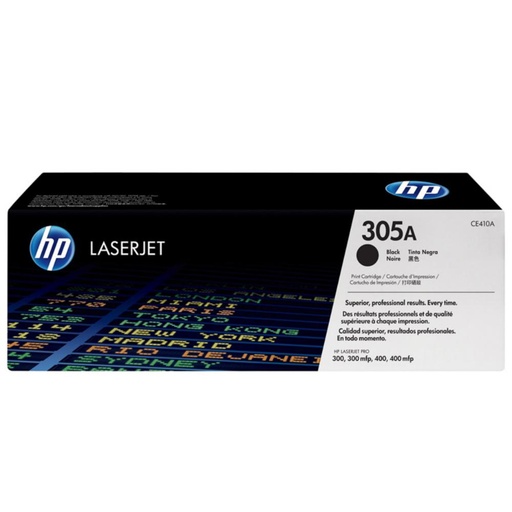 [166314] HP COLOR LASERJET PRO 300/400 TONER NEGRO 305A. PAGINAS 2.200