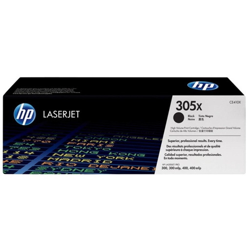 [166102] HP COLOR LASERJET PRO 300/400 TONER NEGRO 305X. PAGINAS 4.000