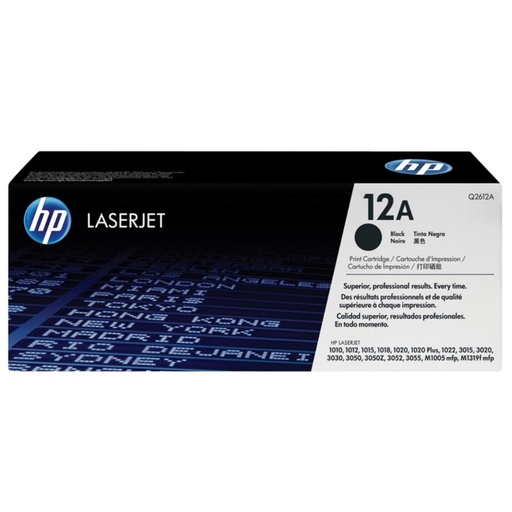 [130398] HP LASERJET 1010/1012/1020/1015/3015/3020/3030 TONER, 2.000 PAGINAS