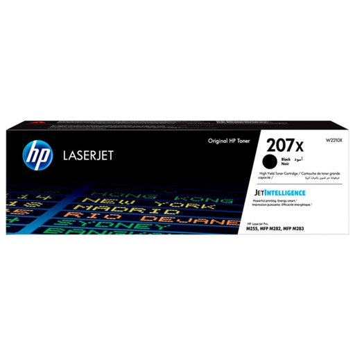 [165132] HP LASERJET 207X TONER NEGRO DE ALTA CAPACIDAD (3150 PAGINAS)