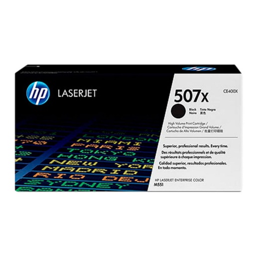 [166134] HP LASERJET 507X TONER NEGRO 11.000 PAGINAS