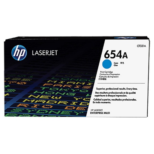 [165848] HP LASERJET 654A TONER CIAN