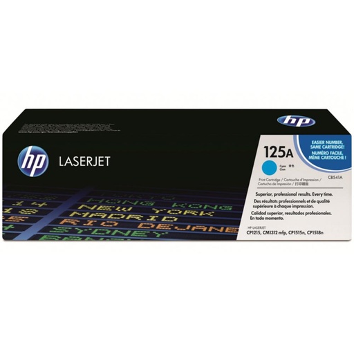 [167336] HP LASERJET CP1210/1215/1510/1515/1518NI,CM1312 TONER CIAN CON COLORSPHERE Nº125A