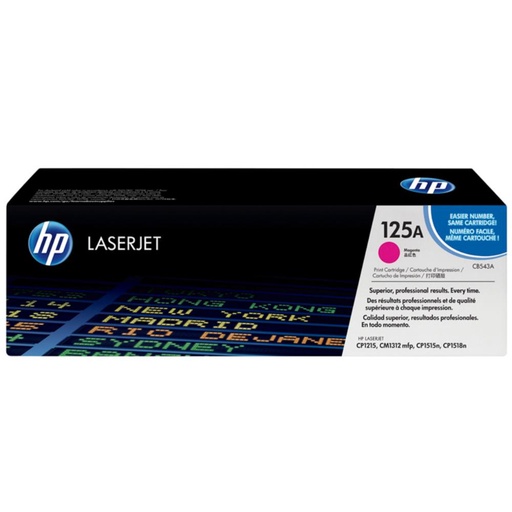 [167338] HP LASERJET CP1210/1215/1510/1515/1518NI,CM1312 TONER MAGENTA CON COLORSPHERE Nº125A