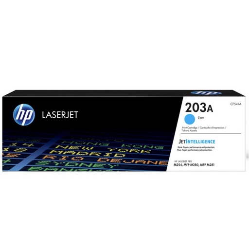 [165676] HP LASERJET M254,M280,M281 TONER CIAN 203A