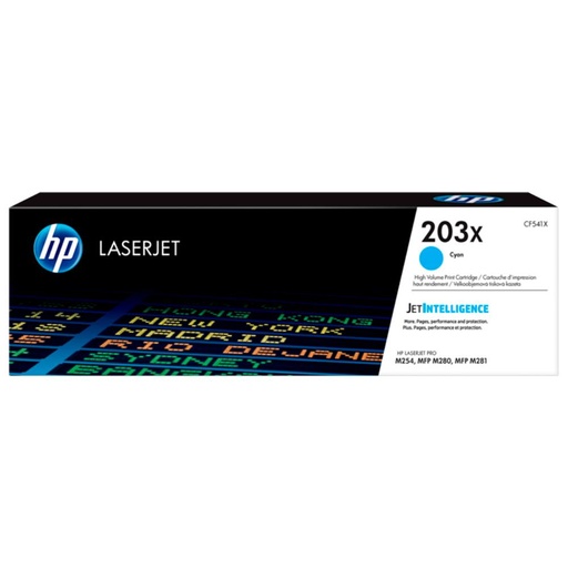 [165138] HP LASERJET M254,M280,M281 TONER CIAN ALTA 203X