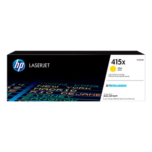 [165192] HP LASERJET M479FDW Nº415X TONER AMARILLO