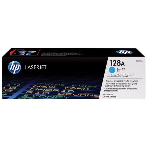 [167226] HP LASERJET PRO/SERIE CM1415 TONER CYAN 128A