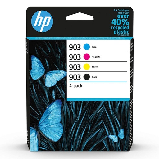 [165152] HP OFFICEJET PRO 6900 SERIES, PACK 4 CARTUCHOS 903 CMYK