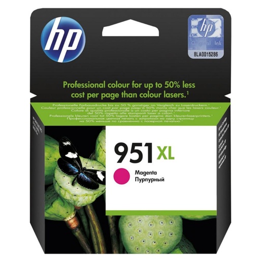 [167150] HP OFFICEJET PRO 8100/8600 CARTUCHO MAGENTA Nº951XL