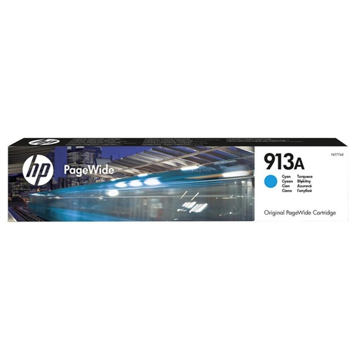[165797] HP PAGEWIDE 352DW/377DW MFP  Nº913A CARTUCHO CIAN 3.000 PAGINAS