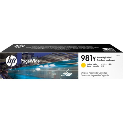 [165805] HP PAGEWIDE 981Y CARTUCHO AMARILLO