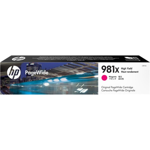 [165810] HP PAGEWIDE ENTERPRISE COLOR 556 / MFP 586 CARTUCHO DE ALTA CAPACIDAD MAGENTA Nº981X
