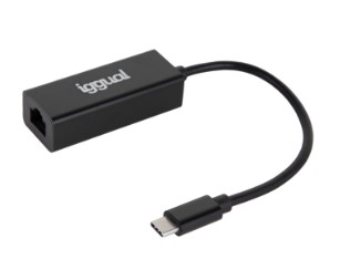 [800339] IGGUAL ADAPTADOR TIPO C A RJ45 GIGABIT 1000 MBPS