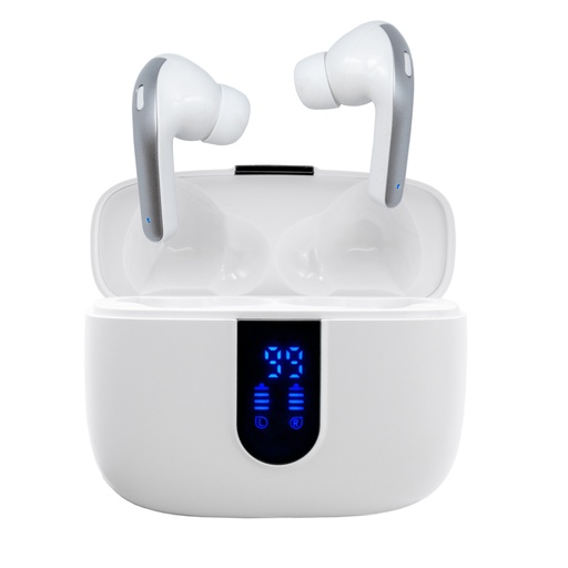 [800384] IGGUAL AURICULARES INALÁMBRICOS TWS BLUETOOTH BLANCO