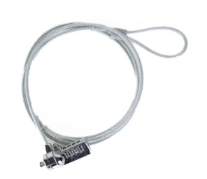 [800106] CABLE DE SEGURIDAD CON CANDADO 4 DÍGITOS SECURE 4D - IGGUAL 