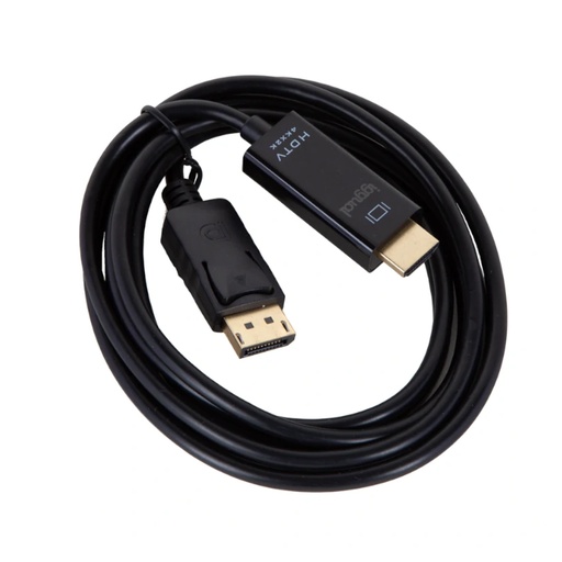 [800201] IGGUAL CABLE DISPLAYPORT (M) A HDMI (M) 4K 2M