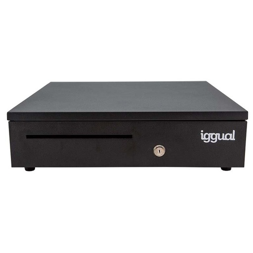 [120780] IGGUAL CAJÓN PORTAMONEDAS IRON-35 42CM 5+6 NEGRO