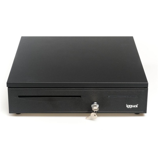 [120776] IGGUAL CAJÓN PORTAMONEDAS IRON-50 42CM 5+8 NEGRO