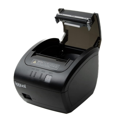 [800242] IGGUAL IMPRESORA TÉRMICA TP7001 USB+RJ45 NEGRO