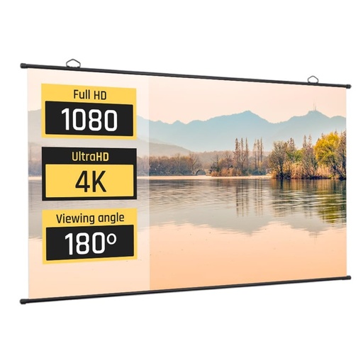 [800330] PANTALLA IGGUAL ENROLLABLE MANUAL 100" 16:9