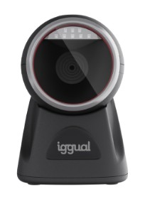 [800517] LECTOR CÓDIGO BARRAS SOBREMESA 2D USB IGGUAL 