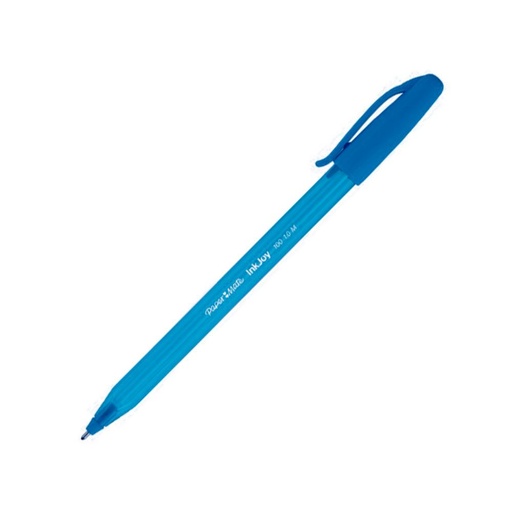 [119089] BOLÍGRAFO PAPER MATE INKJOY 100 CAP AZUL · TINTA BAJA VISCOSIDAD (OGB) · PUNTA 1,0 MM · TRAZO 0,7 MM · PACK 50 UDS