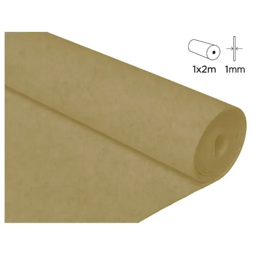 [650538] FIELTRO ACRÍLICO CRUDO ROLLO 100X200CM 160GR/M² INNSPIRO