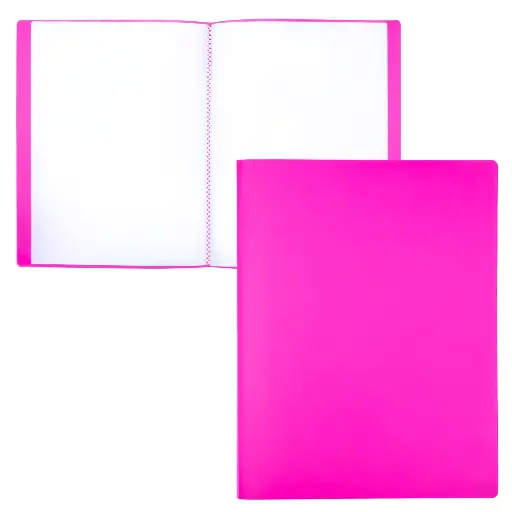 [180881] CARPETA DE FUNDAS RAYLU PAPER PREMIUM A4 40 FUNDAS ROSA