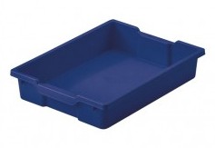 [700216] CAJA ALMACENAMIENTO PEQUENA AZUL SIN TAPA