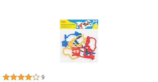 [649402] MOLDES PARA PLASTILINA – ANIMALES DE LA JUNGLA (6 UNIDADES)