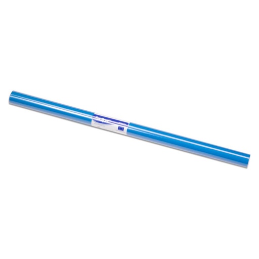 [600229] PAPEL CHAROL SADIPAL · ROLLO 50 CM × 16,25 M (25 HOJAS 50×65) · 65 g/m² · AZUL COBALTO · ESTUCADO BRILLANTE · 100% RECICLABLE Y BIODEGRADABLE