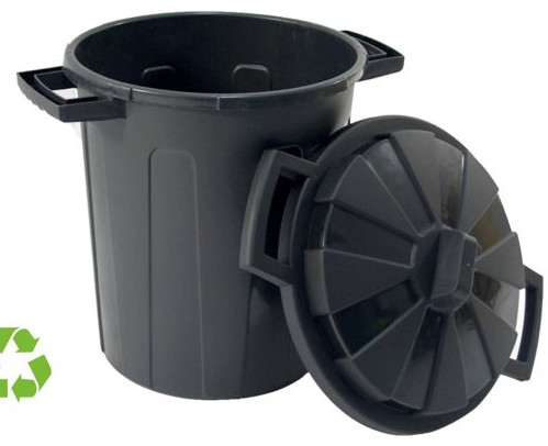 [120402] CONTENEDOR DE RECICLAJE SOSTENIBLE ARCHIVO 2000 100 LITROS CON TAPA – POLIPROPILENO RECICLADO