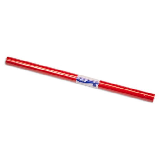 [600238] PAPEL CHAROL SADIPAL · ROLLO 50 CM × 16,25 M (25 HOJAS 50×65) · 65 g/m² · ROJO · ESTUCADO BRILLANTE · 100% RECICLABLE Y BIODEGRADABLE