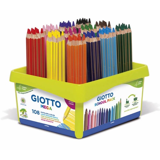 [649406] LAPICES COLORES GIOTTO MEGA /1