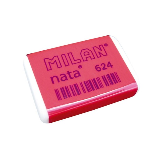 [080021] GOMAS MILAN NATA® 624 CON BANDA DE CELOFÁN ROSA (CAJA DE 24 UNIDADES)