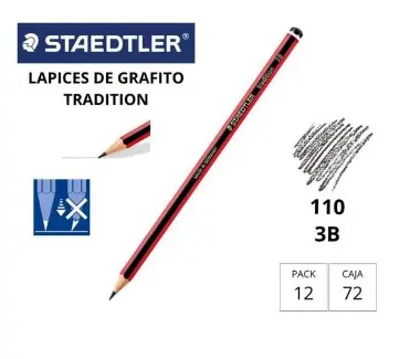 [119215] LÁPIZ DE GRAFITO STAEDTLER TRADITION 110 3B 