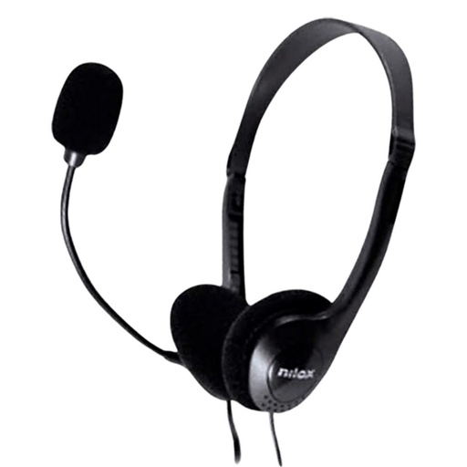 [220916] AURICULARES USB NILOX CON MICROFONO