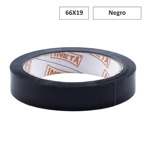 [825642] CINTA ADHESIVA 66X19 NEGRO