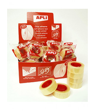 [650417] CINTA ADHESIVA TRANSPARENTE 19MM×33M