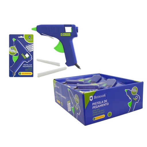 [040818] PISTOLA DE SILICONA BAJA TEMPERATURA 25W + 2 RECAMBIOS