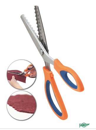 [700261] TIJERA DENTADA PICOS PARA FIELTRO FAIBO 7640B-2