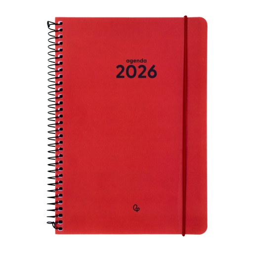 [003511] AGENDA 2026 ESPIRAL A5 SV TAPA PP 2026